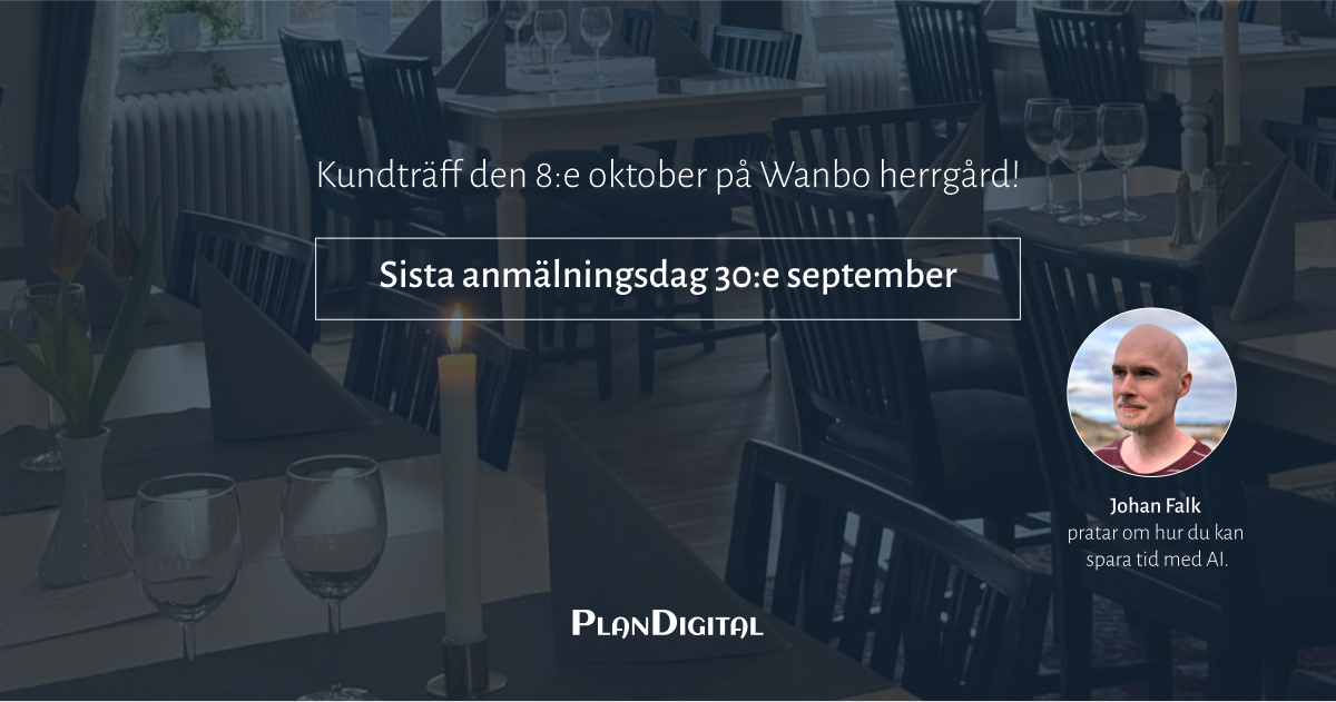 Kundträff 1 vecka kvar