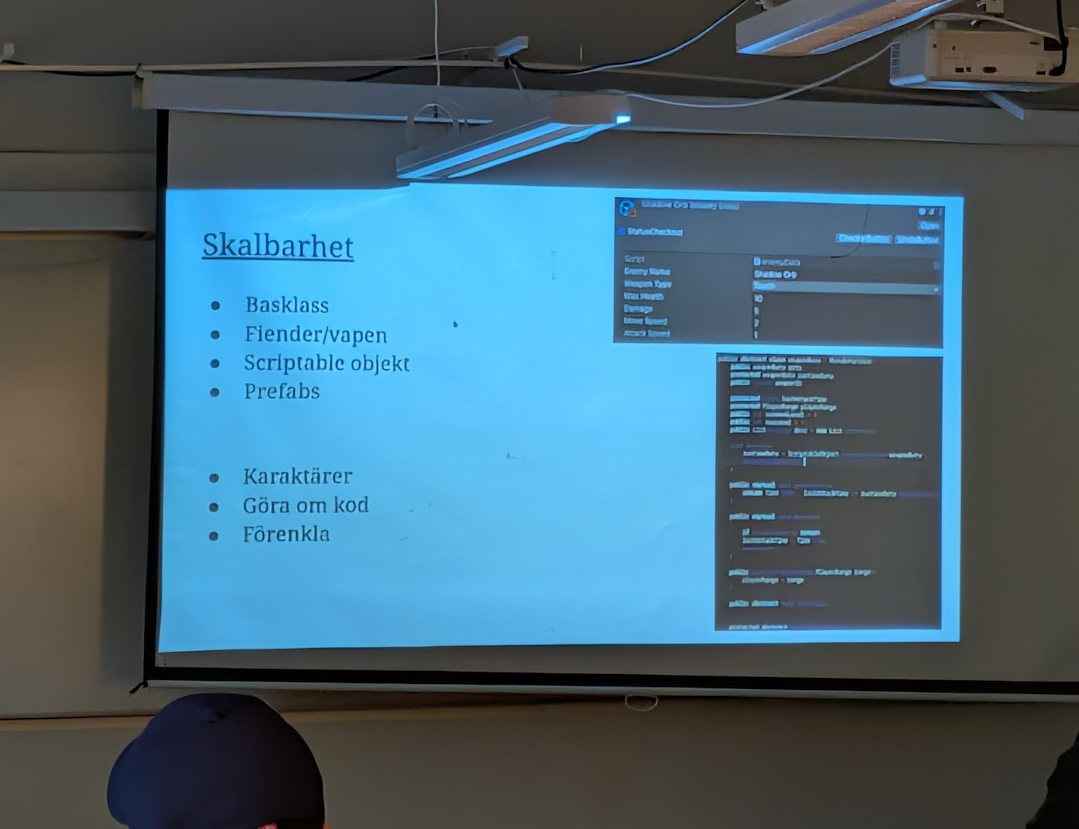 Presentation av spelutveckling